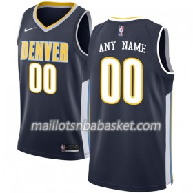 Maillot Homme Denver Nuggets Personnalisable Nike 2017-18 Navy Swingman